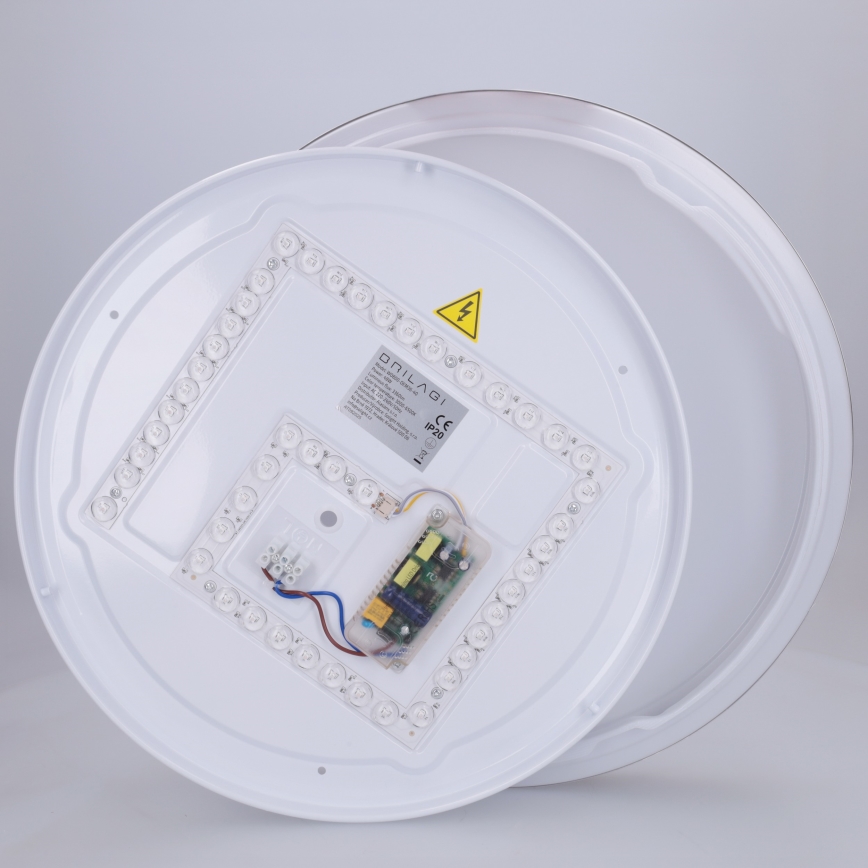 Brilagi - plafonnier LED dimmable FANCIA LED/48W/230V 3000–6500K Ø 39 cm anthracite + télécommande