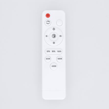 Brilagi - plafonnier LED dimmable FANCIA LED/48W/230V 3000–6500K Ø 39 cm anthracite + télécommande