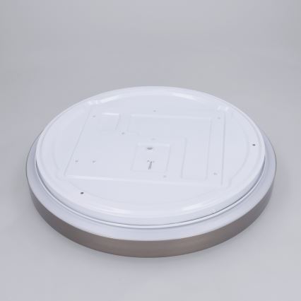 Brilagi - Plafonnier LED dimmable FANCIA LED/48W/230V 3000-6500K Ø 39 cm argenté + télécommande