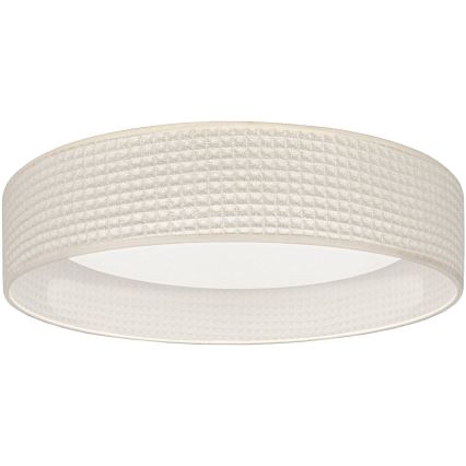 Brilagi - Plafonnier LED dimmable VELVET SMARTIX STARS LED/24W/230V 3000-6000K Ø 45 cm crème Wi-Fi Tuya Beacon + télécommande