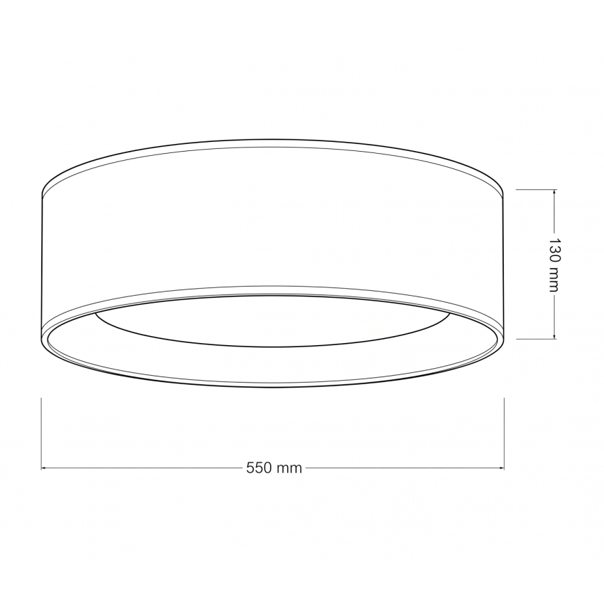 Brilagi - Plafonnier LED dimmable VELVET SMARTIX STARS, 36 W, 230 V, 3000–6000 K, Ø 55 cm, bleu/doré, Wi‑Fi Tuya Beacon + télécommande