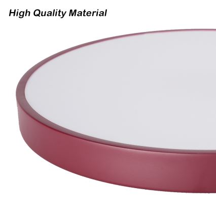 Brilagi - Luminaire LED dimmable POOL SMART LED/100W/230V Ø 80 cm 3000-6000K Wi-Fi Tuya + télécommande bordeaux