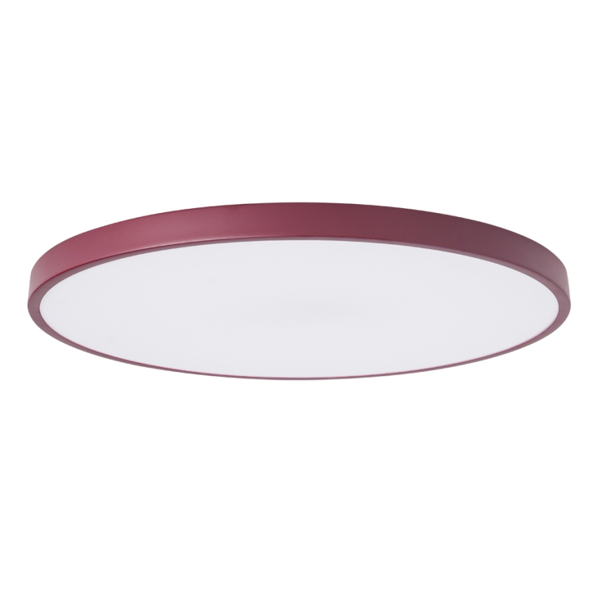 Brilagi - Luminaire LED dimmable POOL SMART LED/128W/230V Ø 100 cm 3000–6000K Wi‑Fi Tuya + télécommande bordeaux