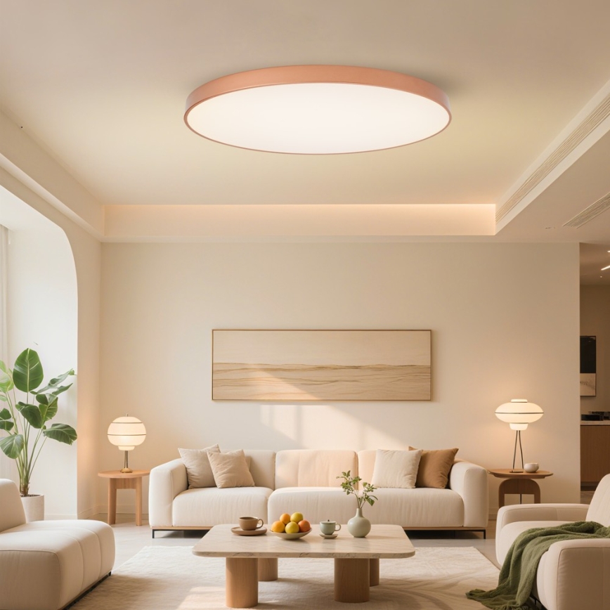 BRILAGI - plafonnier LED à intensité variable POOL SMART LED/180W/230V 3000-6000K 120 cm bronze Wi-Fi Tuya + télécommande
