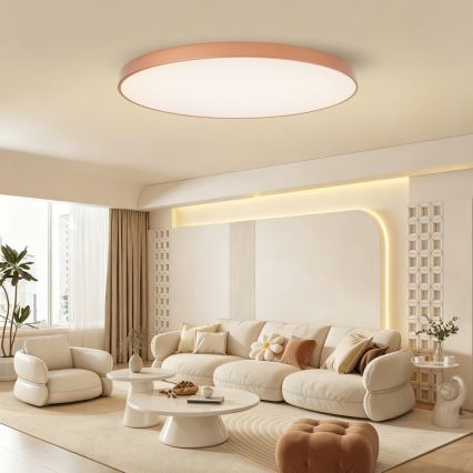 BRILAGI - plafonnier LED à intensité variable POOL SMART LED/180W/230V 3000-6000K 120 cm bronze Wi-Fi Tuya + télécommande