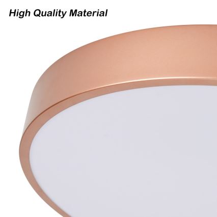 BRILAGI - Plafonnier LED dimmable POOL SMART LED/48W/230V 3000-6000K Ø 40 cm Wi-Fi Tuya cuivré + télécommande