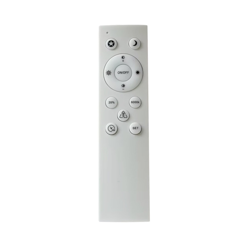 Brilagi - Plafonnier LED dimmable POOL SMART LED/60W/230V 50 cm 3000-6000K Wi-Fi Tuya + télécommande blanc