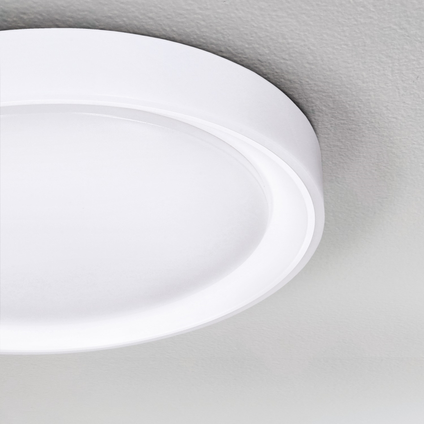 Brilagi - Plafonnier LED RGB dimmable FLOCO LED/30W/230V Ø 39,5 cm 3000-6500K Wi-Fi Tuya + LED/6W + télécommande