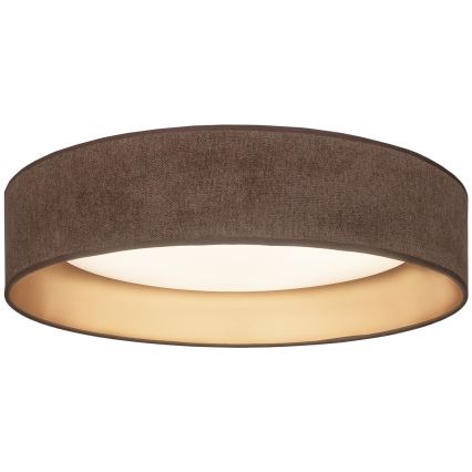 Brilagi - Plafonnier LED dimmable VELVET SMARTIX LED/36W/230V 3000-6000K Ø 55 cm brun/doré Wi-Fi Tuya Beacon + télécommande
