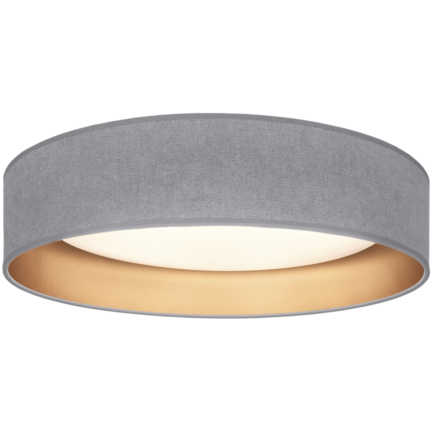 Brilagi - Plafonnier LED dimmable VELVET SMART VARI LED/24W/230V 3000-6500K Ø 45 cm gris/doré + télécommande