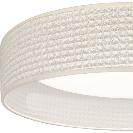 Brilagi - Plafonnier LED dimmable VELVET SMART VARI LED/36W/230V 3000-6500K Ø 55 cm crème + télécommande