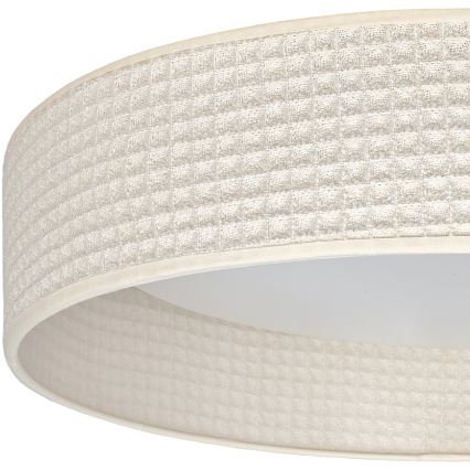 Brilagi - Plafonnier LED dimmable VELVET SMART VARI LED/36W/230V 3000-6500K Ø 55 cm crème + télécommande