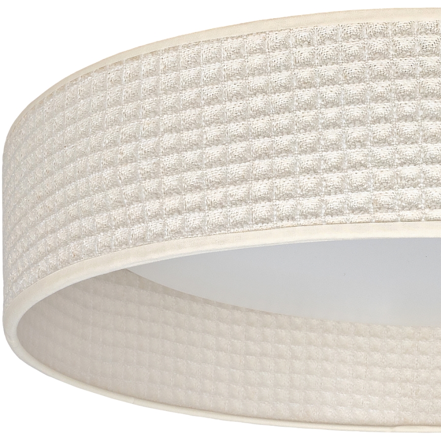 Brilagi - Plafonnier LED dimmable VELVET SMART VARI LED/36W/230V 3000-6500K Ø 55 cm crème + télécommande