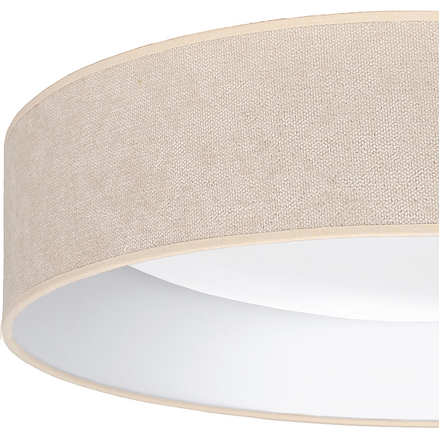 Brilagi - Plafonnier LED dimmable VELVET SMART VARI LED/36W/230V 3000-6500K Ø 55 cm crème + télécommande