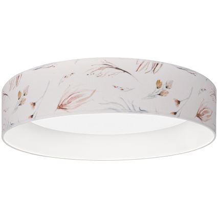 Brilagi - Plafonnier LED dimmable VELVET SMARTIX STARS LED/24W/230V 3000–6000 K Ø 45 cm blanc à motif floral Wi-Fi Tuya Beacon + télécommande