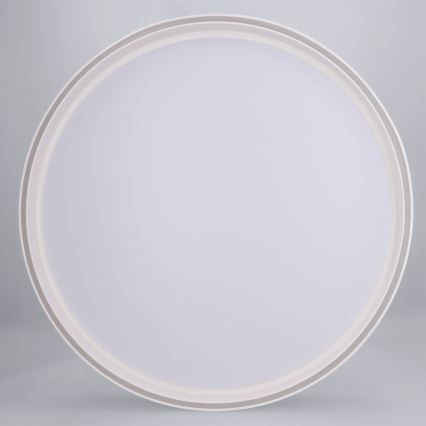 Brilagi - Plafonnier LED dimmable NANCI 60W/230V 3000–6500K Ø 49 cm blanc + télécommande