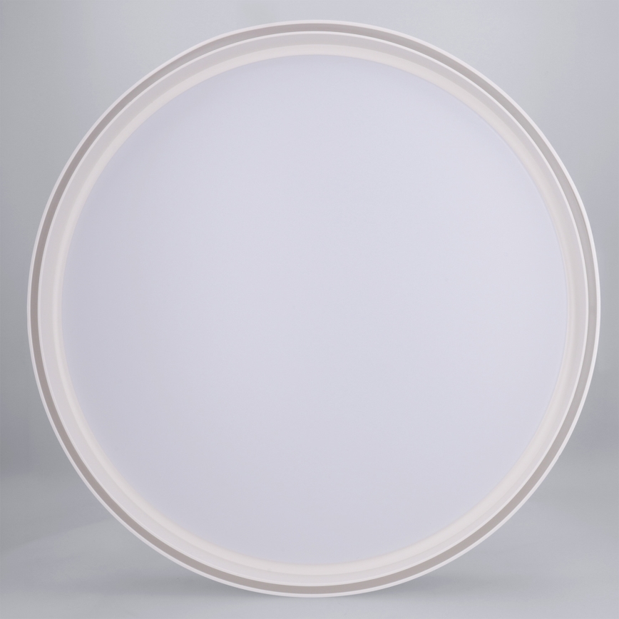 Brilagi - Plafonnier LED dimmable NANCI 60W/230V 3000–6500K Ø 49 cm blanc + télécommande