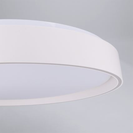 Brilagi - Plafonnier LED dimmable NANCI 60W/230V 3000–6500K Ø 49 cm blanc + télécommande