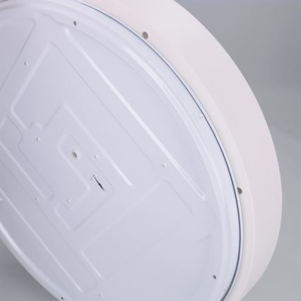 Brilagi - Plafonnier LED dimmable NANCI 60W/230V 3000–6500K Ø 49 cm blanc + télécommande