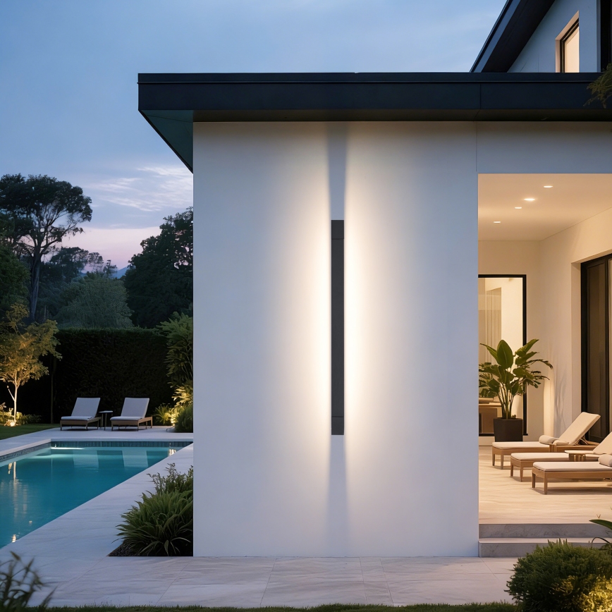 Brilagi - Applique murale d'extérieur LED AQUA LINE LED/36W/230V 120 cm IP44 anthracite IRC 90