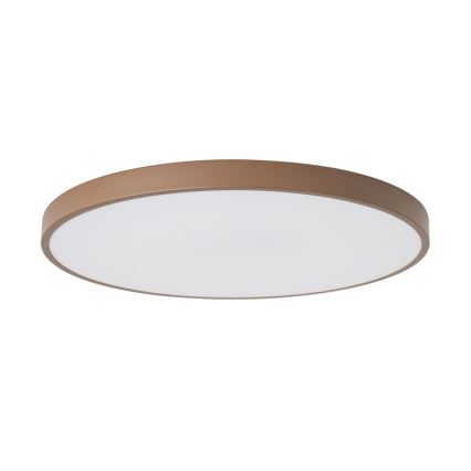 Brilagi - Luminaire LED dimmable POOL SMART LED/100W/230V Ø 80 cm 3000-6000K Wi-Fi Tuya + télécommande marron