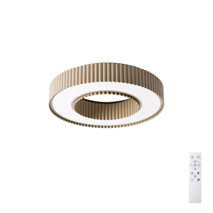 Brilagi - Plafonnier LED dimmable LUMIX LED/48W/230V 3000-6000K beige Ø 50 cm + télécommande