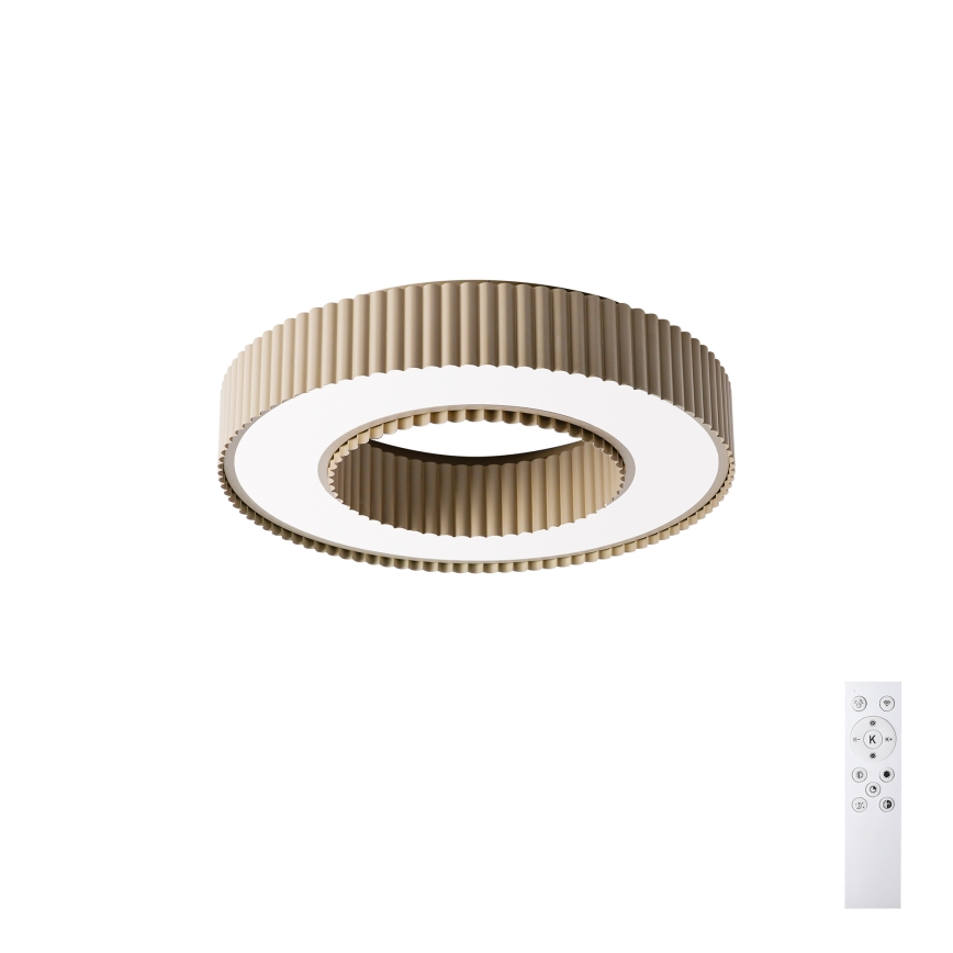 Brilagi - Plafonnier LED dimmable LUMIX LED/48W/230V 3000-6000K beige Ø 50 cm + télécommande