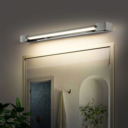 Brilagi - Éclairage LED pour miroir de salle de bains AQUA LINE LED/18W/230V 60 cm IP44 chrome brillant IRC 90