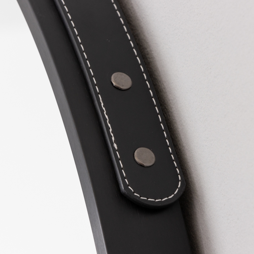 Brilagi - Miroir de salle de bains LED PALANZO LED/19W/230V Ø 60 cm noir IP44 IRC 90 dimmable + CCT (température de couleur réglable)