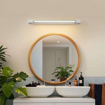 Brilagi - Éclairage LED pour miroir de salle de bains AQUA LINE LED/18W/230V 60 cm IP44 chrome mat IRC 90
