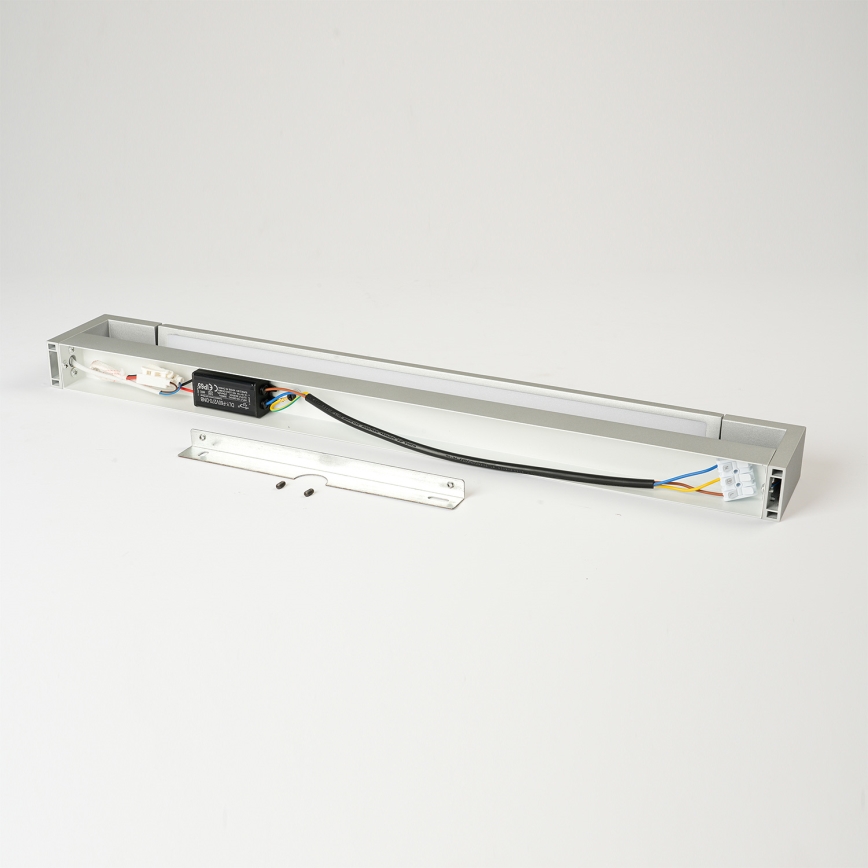 Brilagi - Éclairage LED pour miroir de salle de bains AQUA LINE LED/18W/230V 60 cm IP44 chrome mat IRC 90