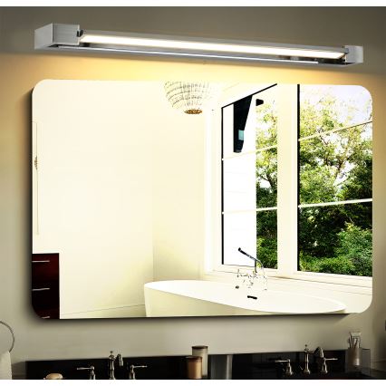 Brilagi - Éclairage LED pour miroir de salle de bains AQUA LINE LED/24W/230V 90 cm IP44 finition chromée brillante IRC 90