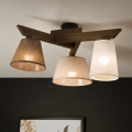 Brilagi - LED  Plafonnier ANTHONY 3xE14/40W/230V chêne noyer