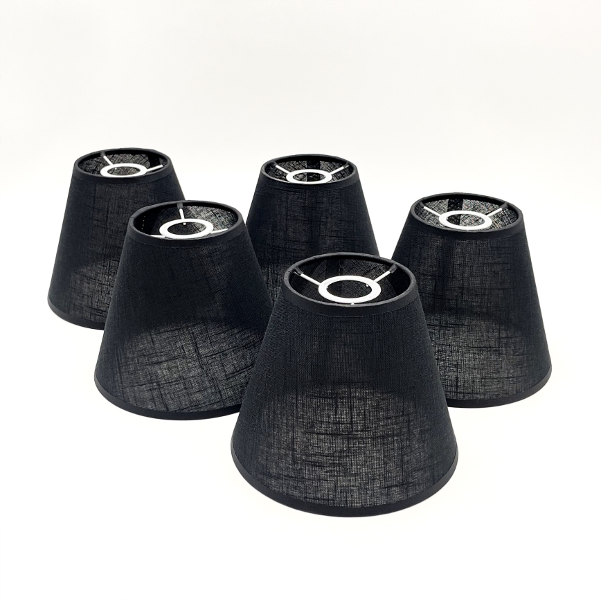 Brilagi - LED  Plafonnier ANTHONY 5xE14/40W/230V chêne/noir