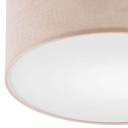 Brilagi - LED Plafonnier BELLADONNA 1xE27/15W/230V d.30 cm beige/chêne