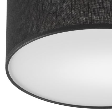 Brilagi - LED Plafonnier BELLADONNA 1xE27/15W/230V d. 30 cm noir/pin