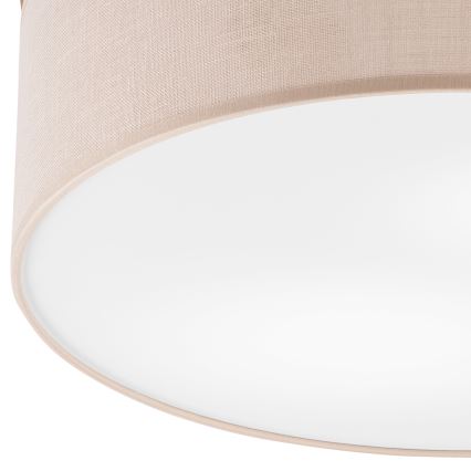 Brilagi - LED Plafonnier BELLADONNA 2xE27/15W/230V d.40 cm beige/chêne
