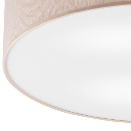 Brilagi - LED Plafonnier BELLADONNA 3xE27/15W/230V d. 50 cm beige/chêne