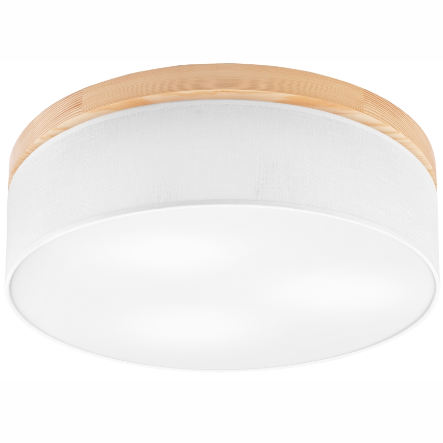 Brilagi - LED Plafonnier BELLADONNA 3xE27/15W/230V d. 50 cm blanc/pin