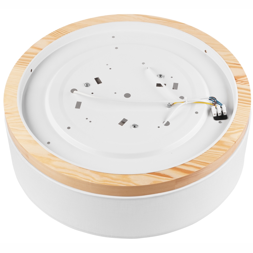 Brilagi - LED Plafonnier BELLADONNA 3xE27/15W/230V d. 50 cm blanc/pin