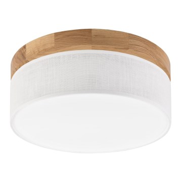 Brilagi - LED Plafonnier BELLADONNA LED/20W/230V Ø 30 cm blanc/chêne