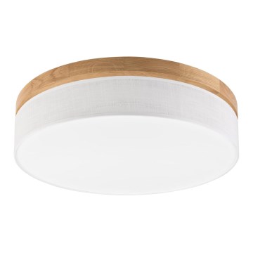 Brilagi - LED Plafonnier BELLADONNA LED/36W/230V Ø 50 cm blanc/chêne