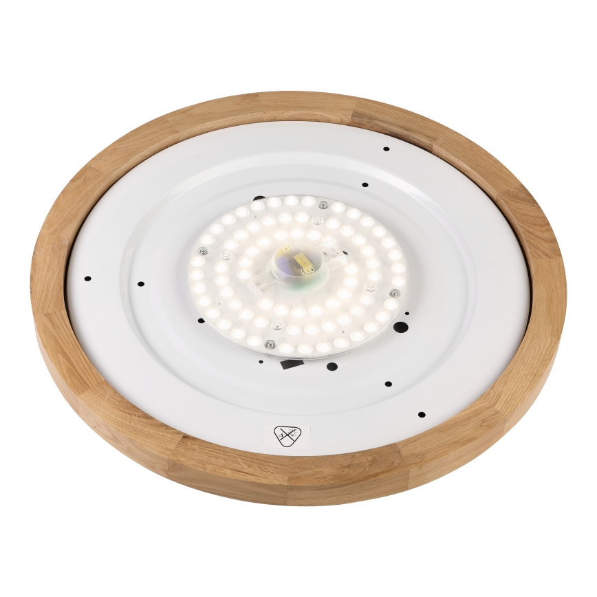 Brilagi - LED Plafonnier BELLADONNA LED/36W/230V Ø 50 cm blanc/chêne