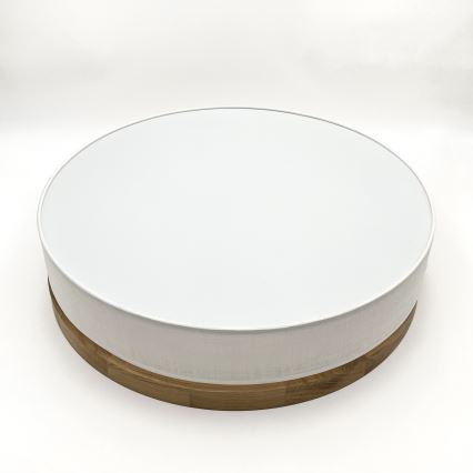 Brilagi - LED Plafonnier BELLADONNA LED/36W/230V Ø 50 cm blanc/chêne