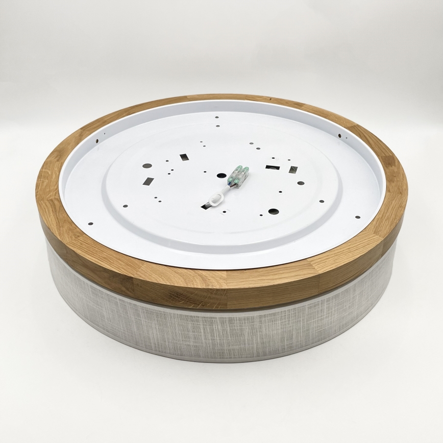 Brilagi - LED Plafonnier BELLADONNA LED/36W/230V Ø 50 cm blanc/chêne