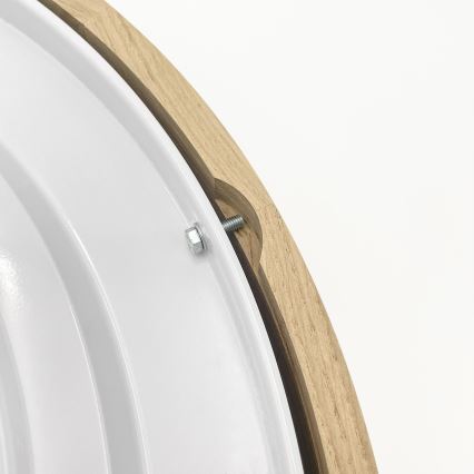 Brilagi - LED Plafonnier CARVALHO 4xE27/60W/230V chêne ø 57,5 cm