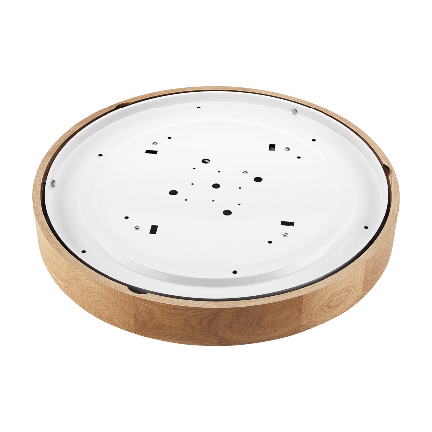 Brilagi - LED Plafonnier CARVALHO 4xE27/60W/230V chêne ø 57,5 cm