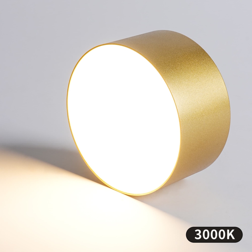 BRILAGI - Plafonnier LED pour salle de bains FORIS LED/20W/230V Ø 15 cm doré IP44