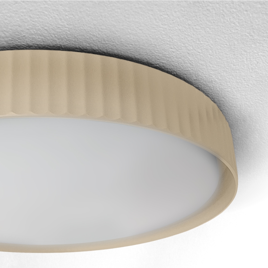 Brilagi - Plafonnier LED dimmable LUCIA LED/48W/230V 3000-6500K Ø 41 cm beige + télécommande