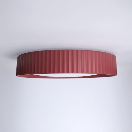 Brilagi - Plafonnier LED dimmable LUCIA LED/48W/230V 3000-6500K Ø 41 cm rouge + télécommande